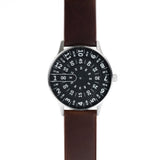 LHTR supply T1 Smoke/Coal/Walnut 40mm LTHR スモークシルバー x ブラック ウォルナットレザーベルト