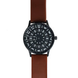 LHTR supply T1 Coal/Coal/Bourbon 40mm LTHR ブラック x ブラック ブラウンレザーベルト