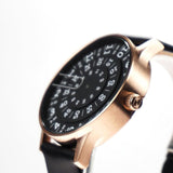 LHTR supply T1 Rose Aureate/Coal/COAL 40mm LTHR ローズゴールドxブラック ブラックレザーベルト